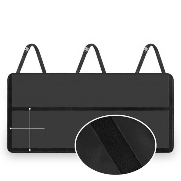 Sac de rangement suspendu en maille – Organisateur multifonction pour dossier de siège voiture/SUV